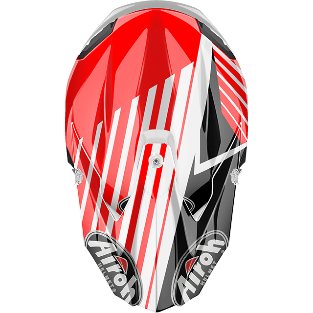 AIROH Capacete TWIST STRANGE Vermelho | Capacete Offroad