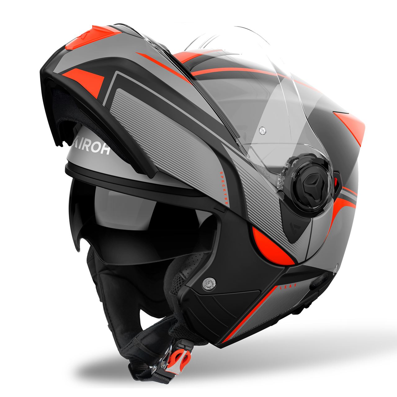 Capacete AIROH SPECKTRE LEAF Laranja Mate | Capacete Modular