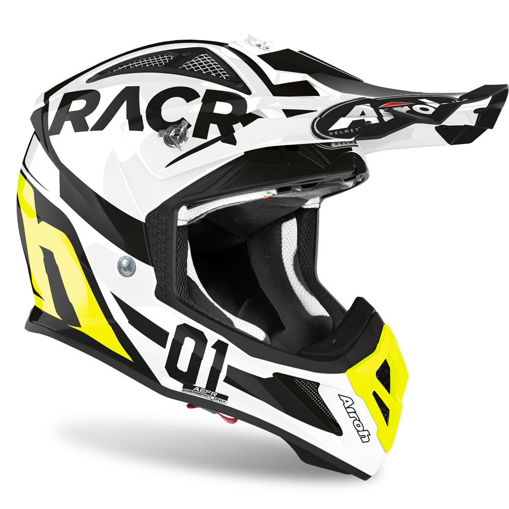 AIROH Capacete AVIATOR ACE RACR Gloss 2020 | Capacete Offroad - Cais Motor