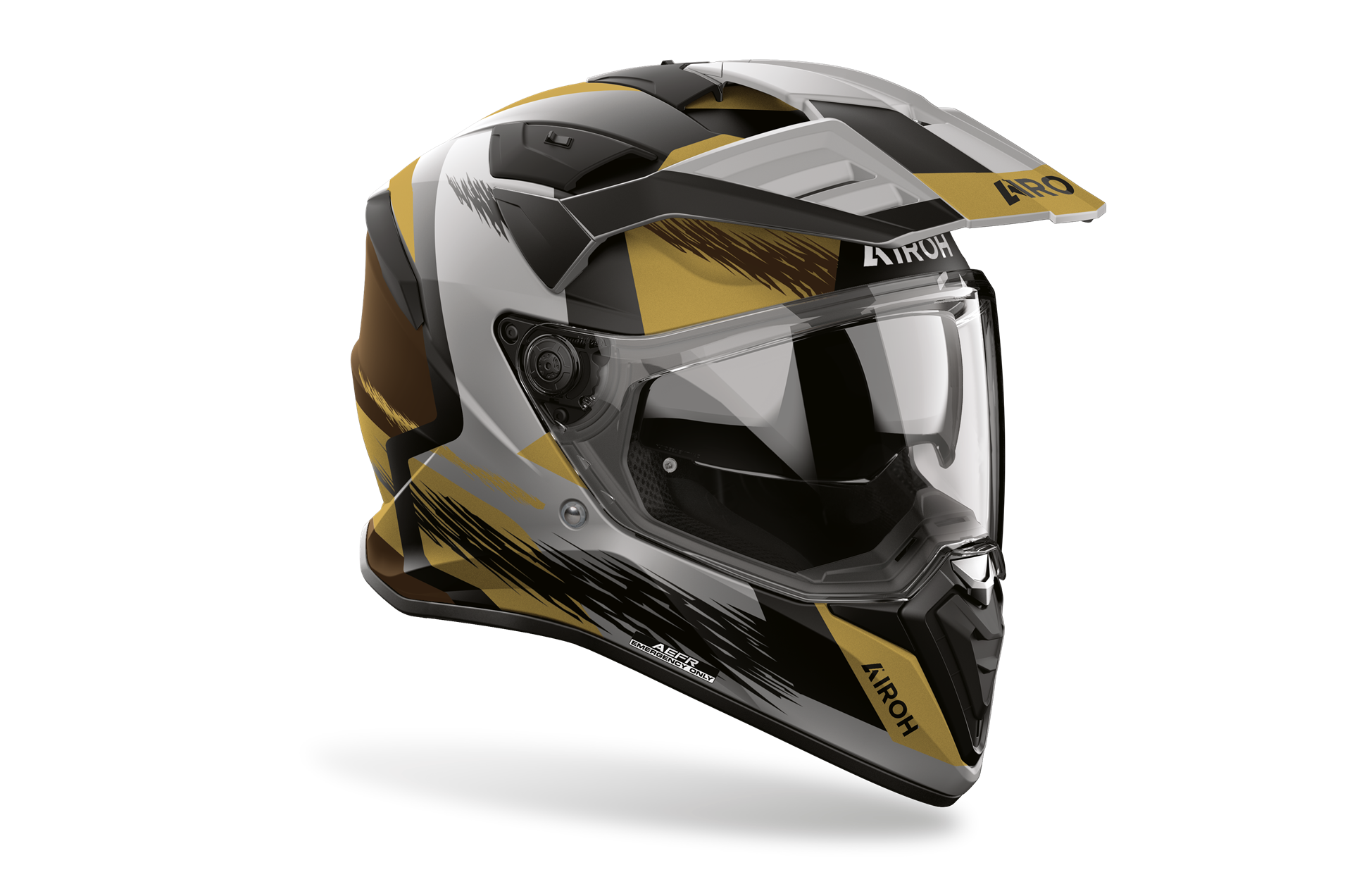 Capacete AIROH BADX-X AIRSPEED SAND Mate | Capacete Modular