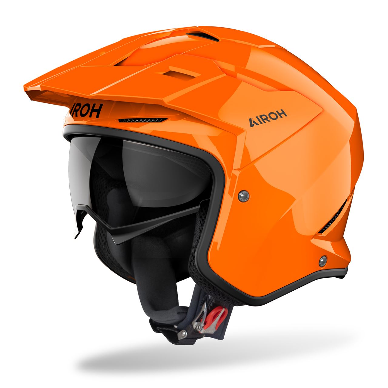 Capacete KOMBAKT COLOR LARANJA AIROH | Capacete Aberto