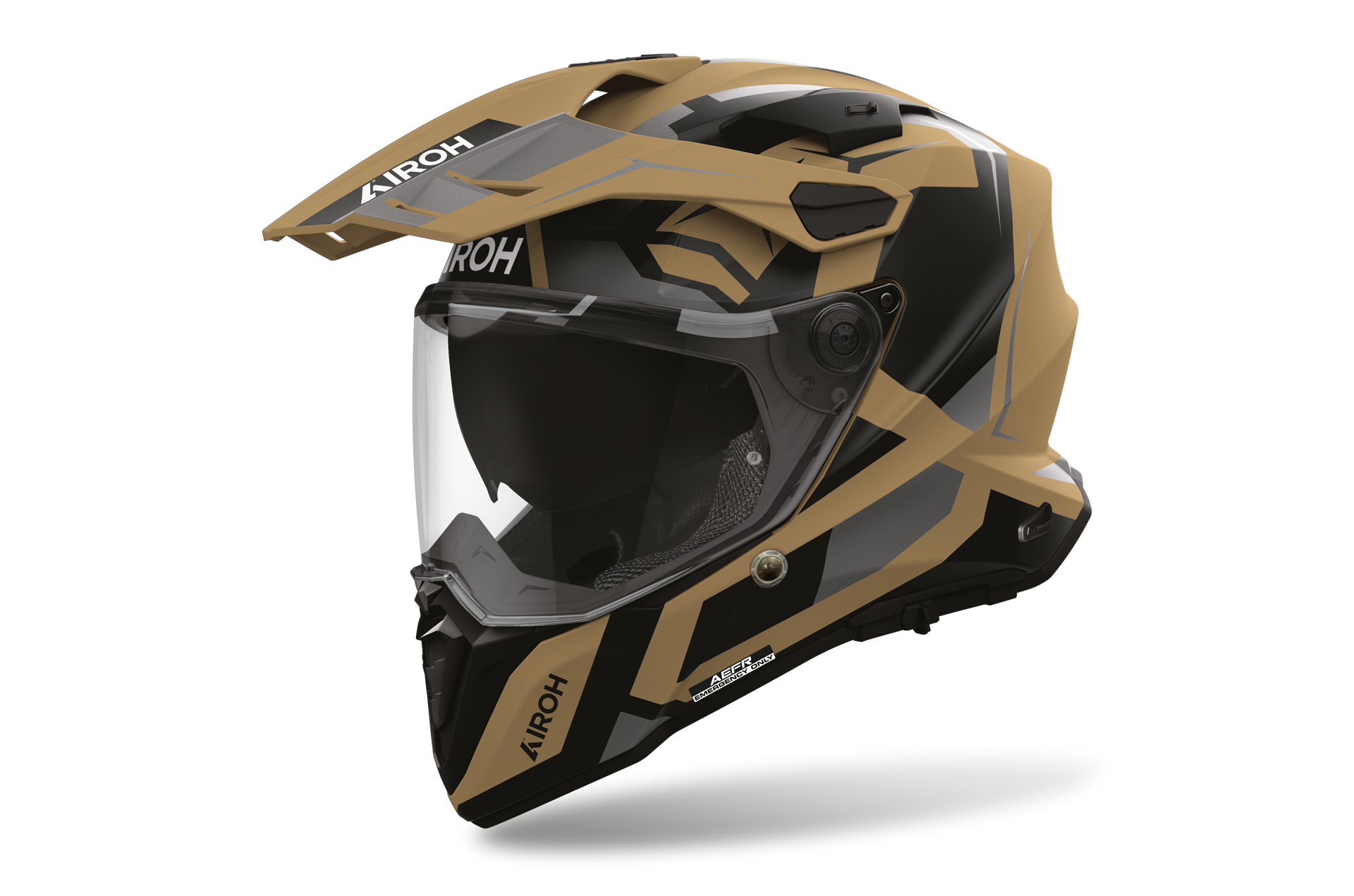 Capacete AIROH COMMANDER 2 POLAR Sand Mate | Capacete Modular