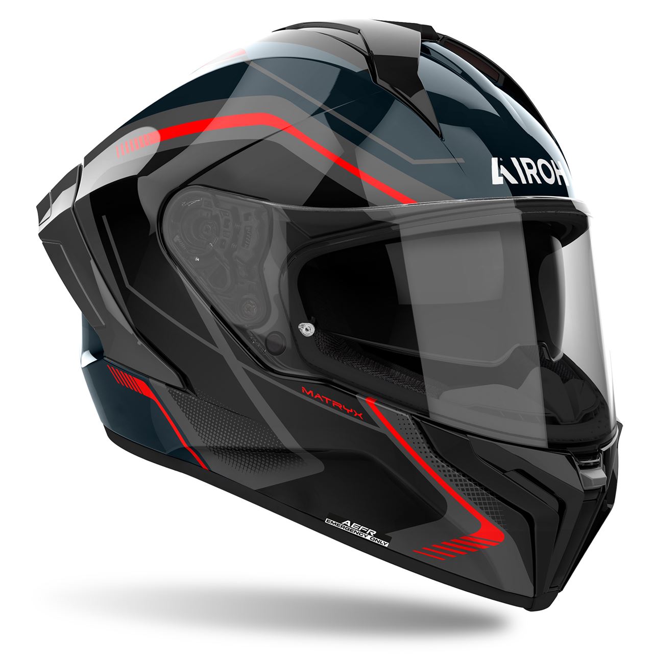 Capacete MATRYX WIDE Vermelho Gloss AIROH | Capacete Integral