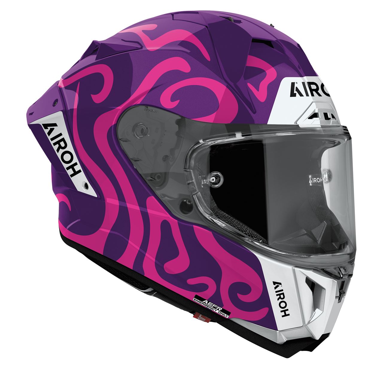 Capacete AIROH GP800 SWAIN Violeta Gloss | Capacete Integral