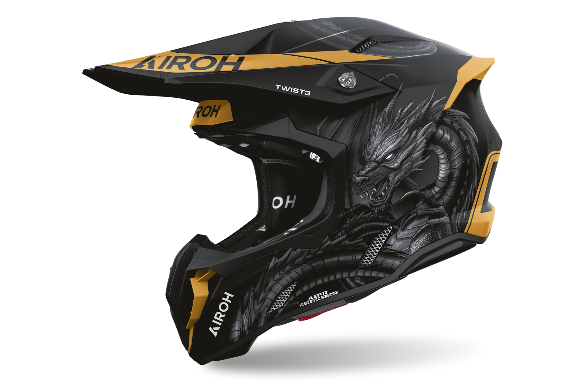Capacete AIROH TWIST 3 MALEFYCIENT Mate | Capacete Offroad