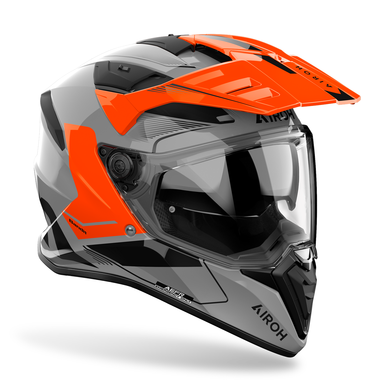 Capacete BANDIT TUNE Laranja AIROH | Capacete Integral