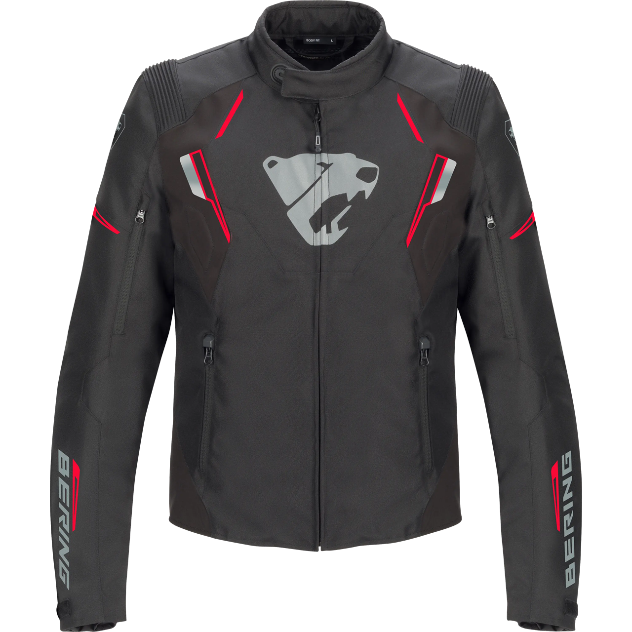 Blusão BERING THUNDER Preto/Cza/Verm | Blusões