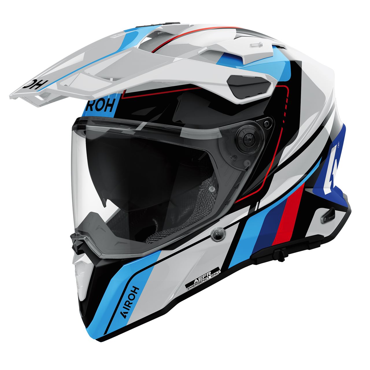 Capacete AIROH COMMANDER 2 SKIP Branco Gloss | Capacete Integral