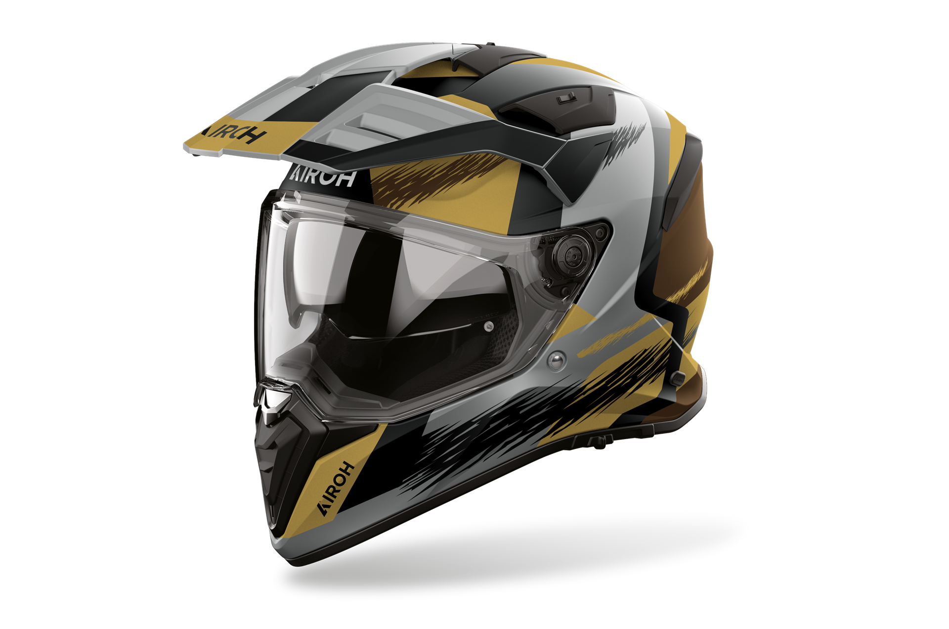 Capacete AIROH BADX-X AIRSPEED SAND Mate | Capacete Modular