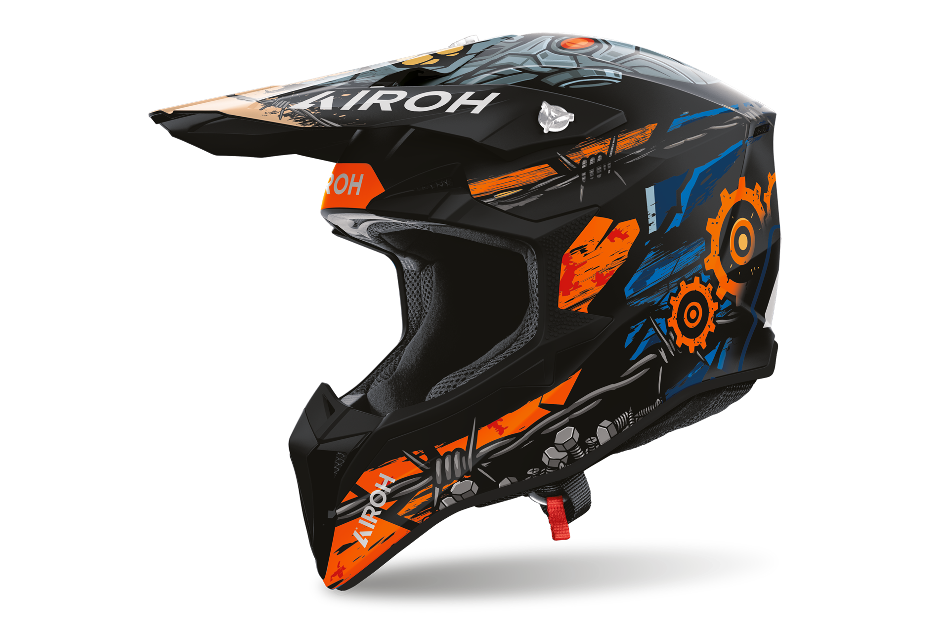 Capacete AIROH WRAAAP GEAR Mate | Capacete Offroad