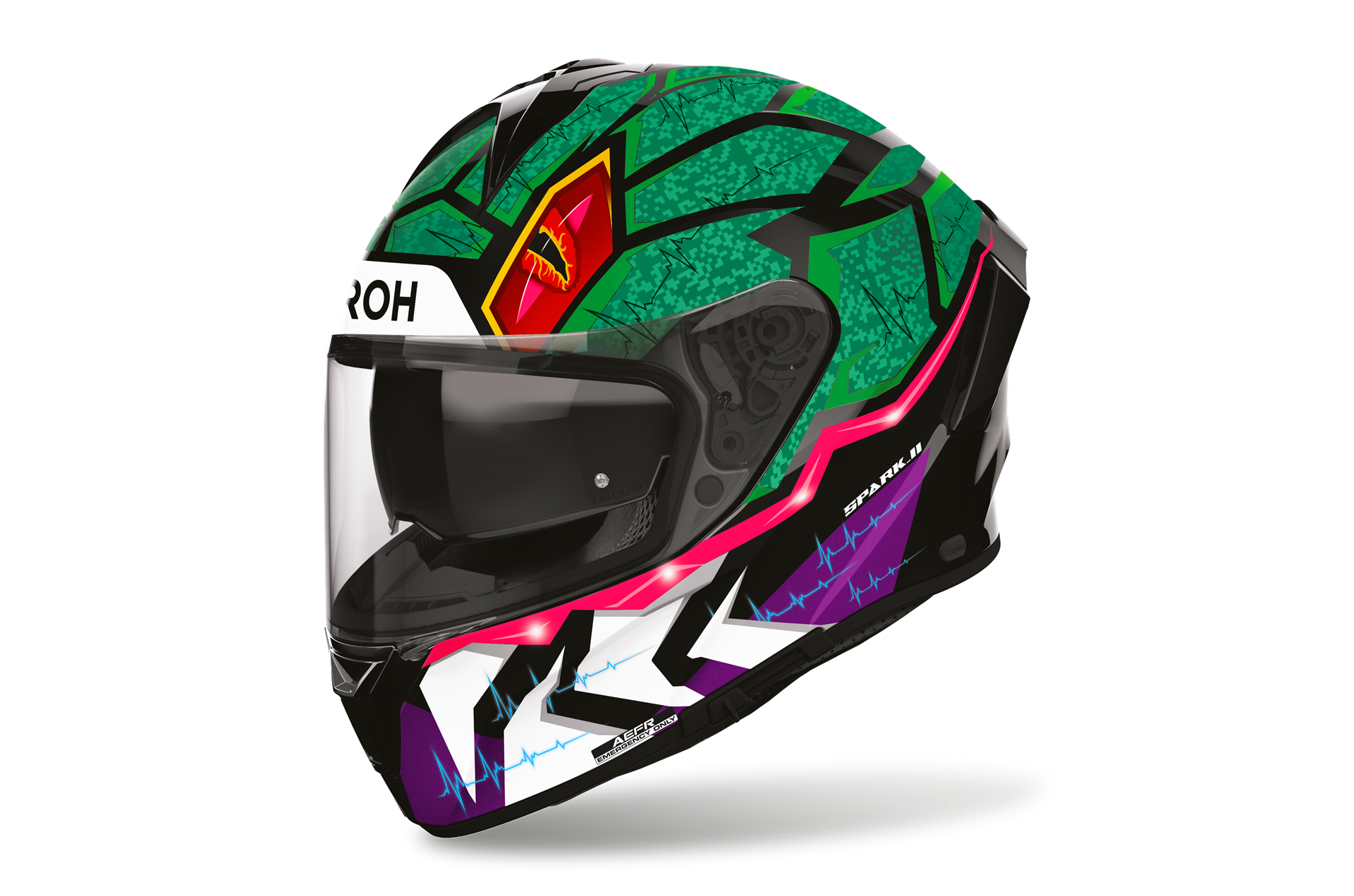 Capacete AIROH SPARK 2 REX | Capacete Offroad