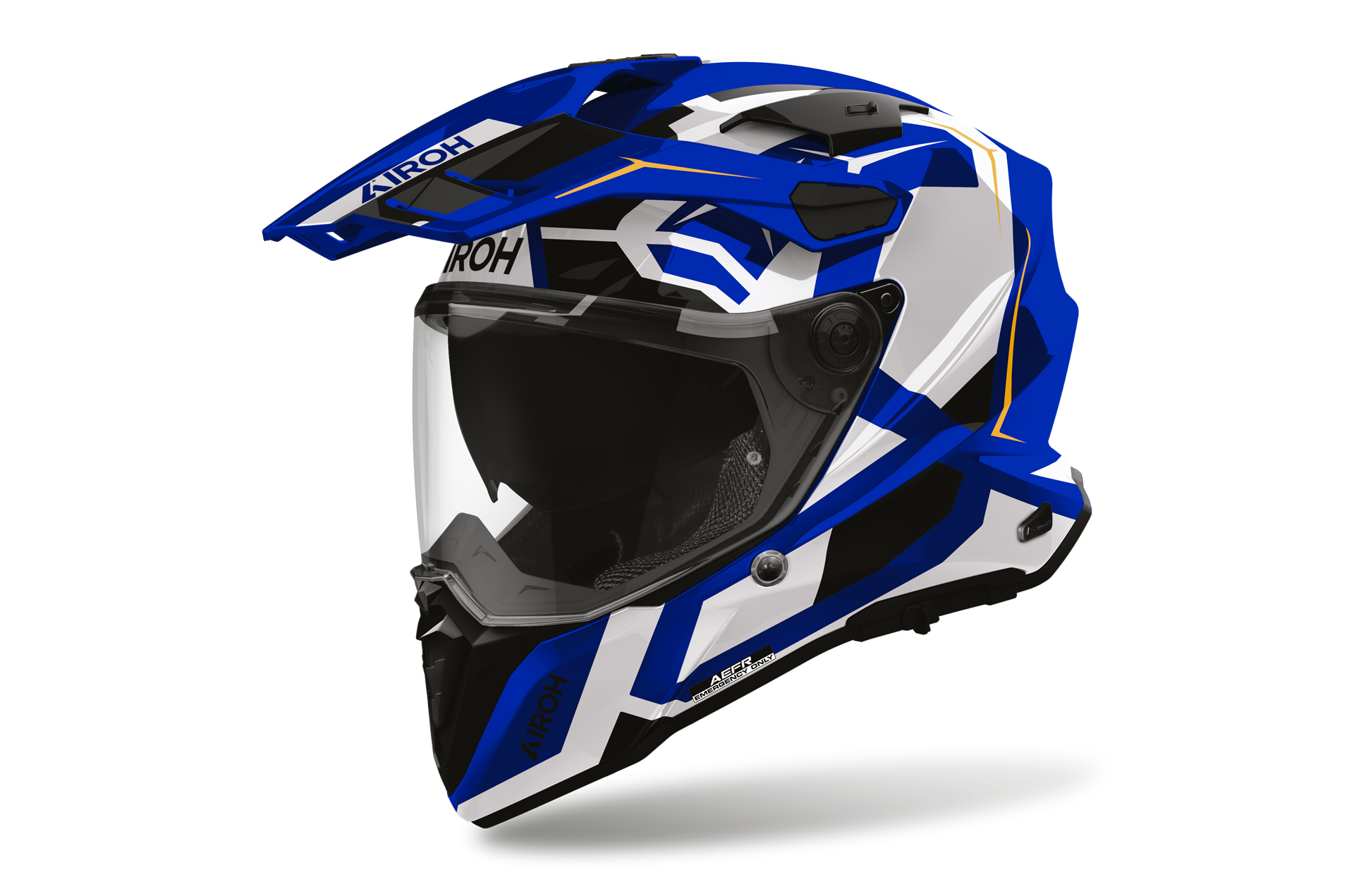 Capacete AIROH COMMANDER 2 POLAR Azul | Capacete Modular