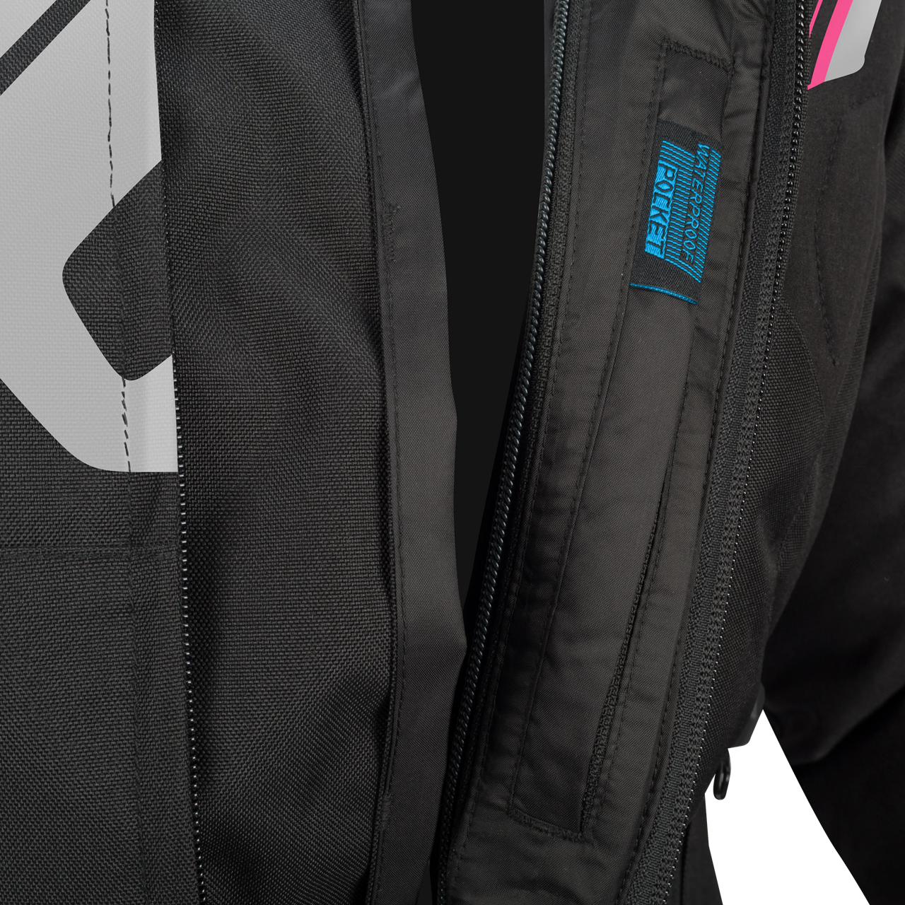 Blusão BERING Lady THUNDER Preto/cza/Fushia | Blusões