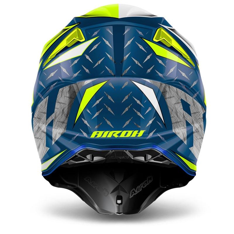 AIROH Capacete TWIST IRON Azul 2018 | Capacete Offroad