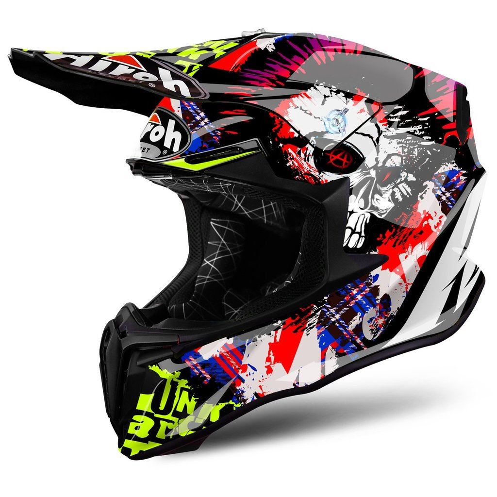 AIROH Capacete TWIST CRAZY 2018 | Capacete Offroad
