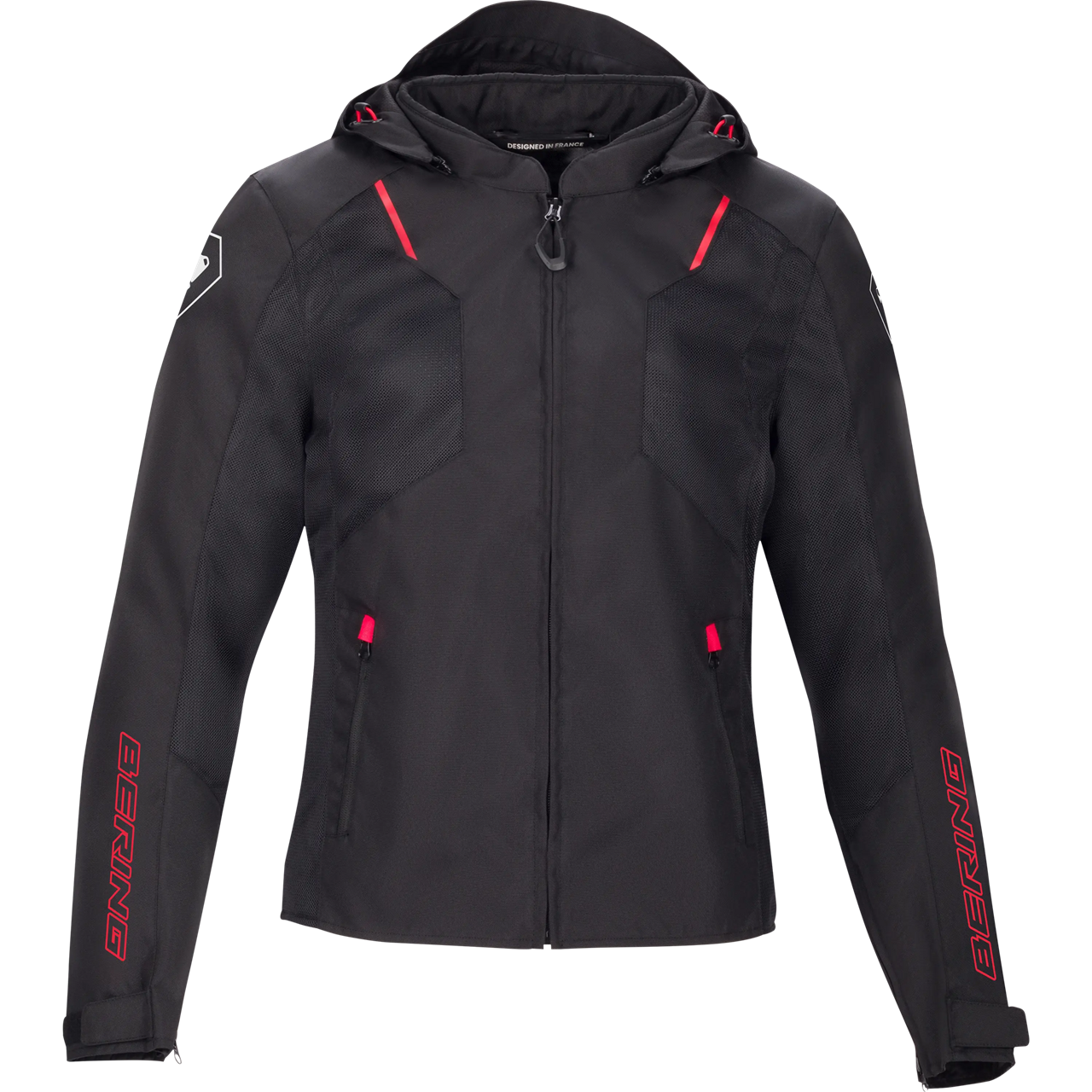 Blusão BERING WING Preto/Vermelho | Blusões