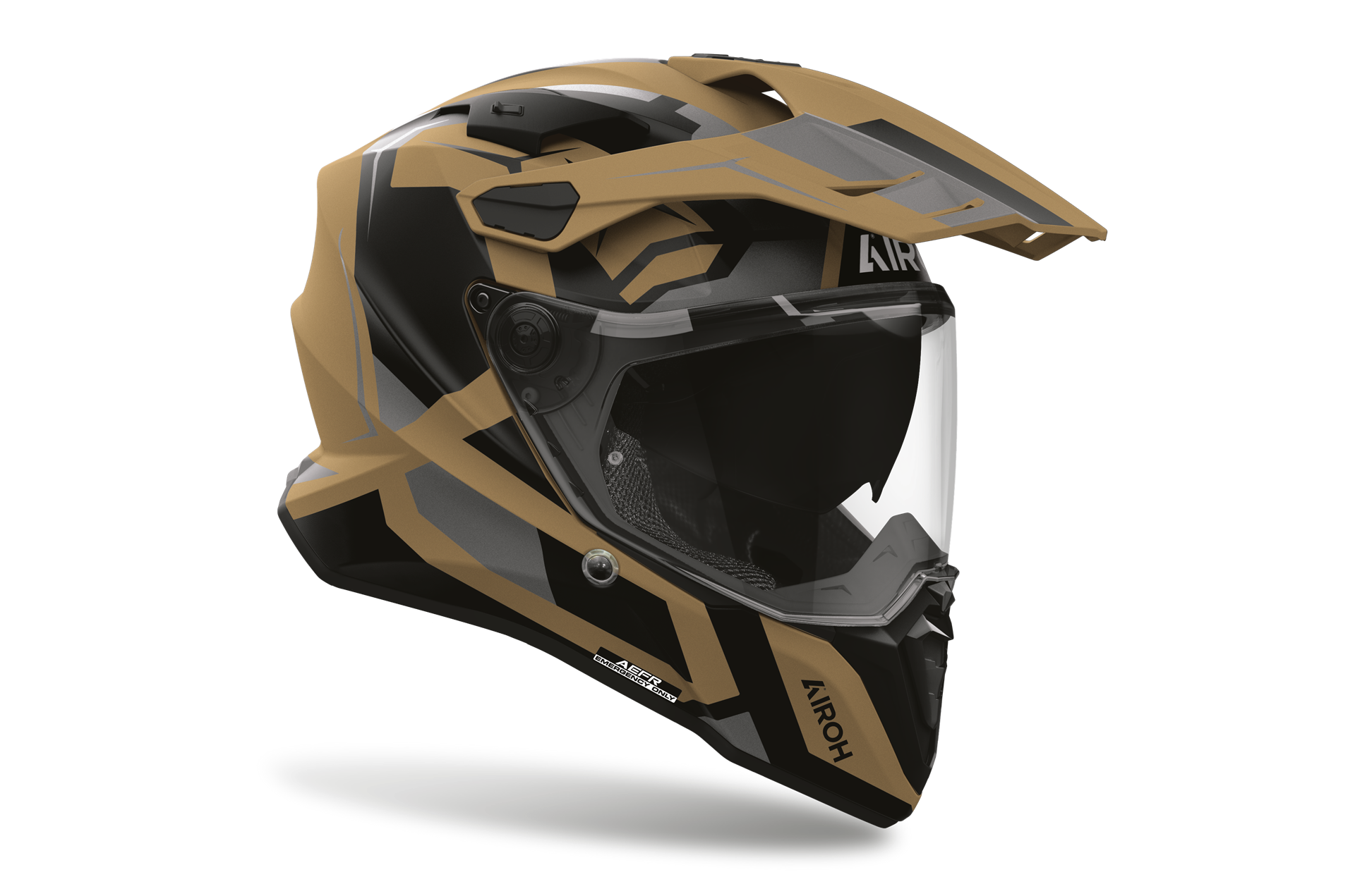 Capacete AIROH COMMANDER 2 POLAR Sand Mate | Capacete Modular