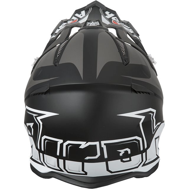 Capacete AVIATOR 2.2 CHECK Branco Mat AIROH 2019 | Capacete Offroad
