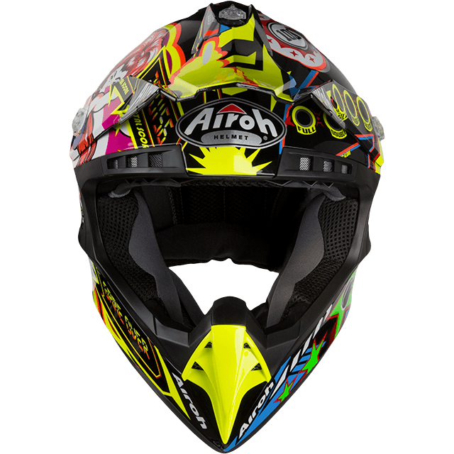 Capacete SWITCH FLIPPER Gloss AIROH 2019 | Capacete Offroad