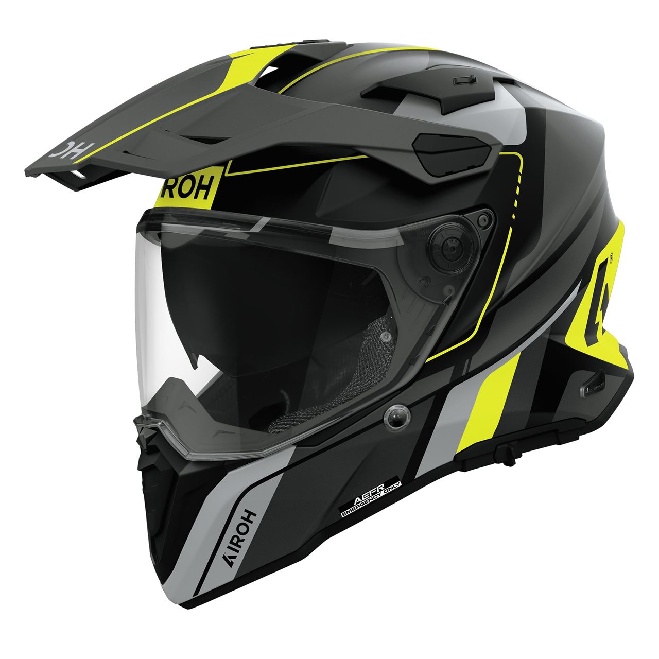 Capacete AIROH COMMANDER 2 SKIP Amarelo Mate | Capacete Integral