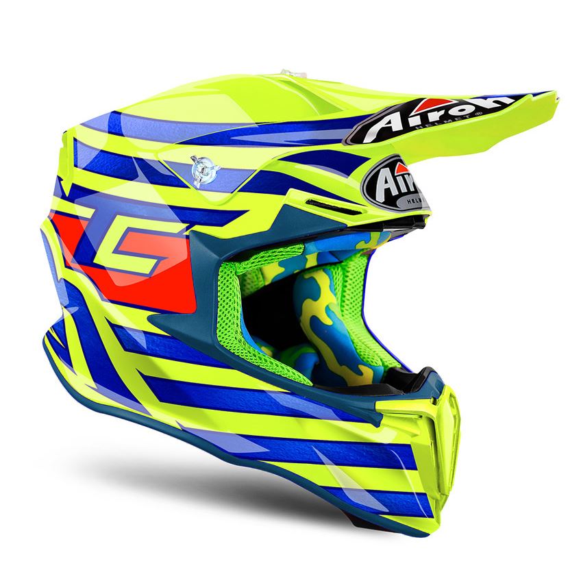 AIROH Capacete TWIST CAIROLI QATAR 2018 | Capacete Offroad