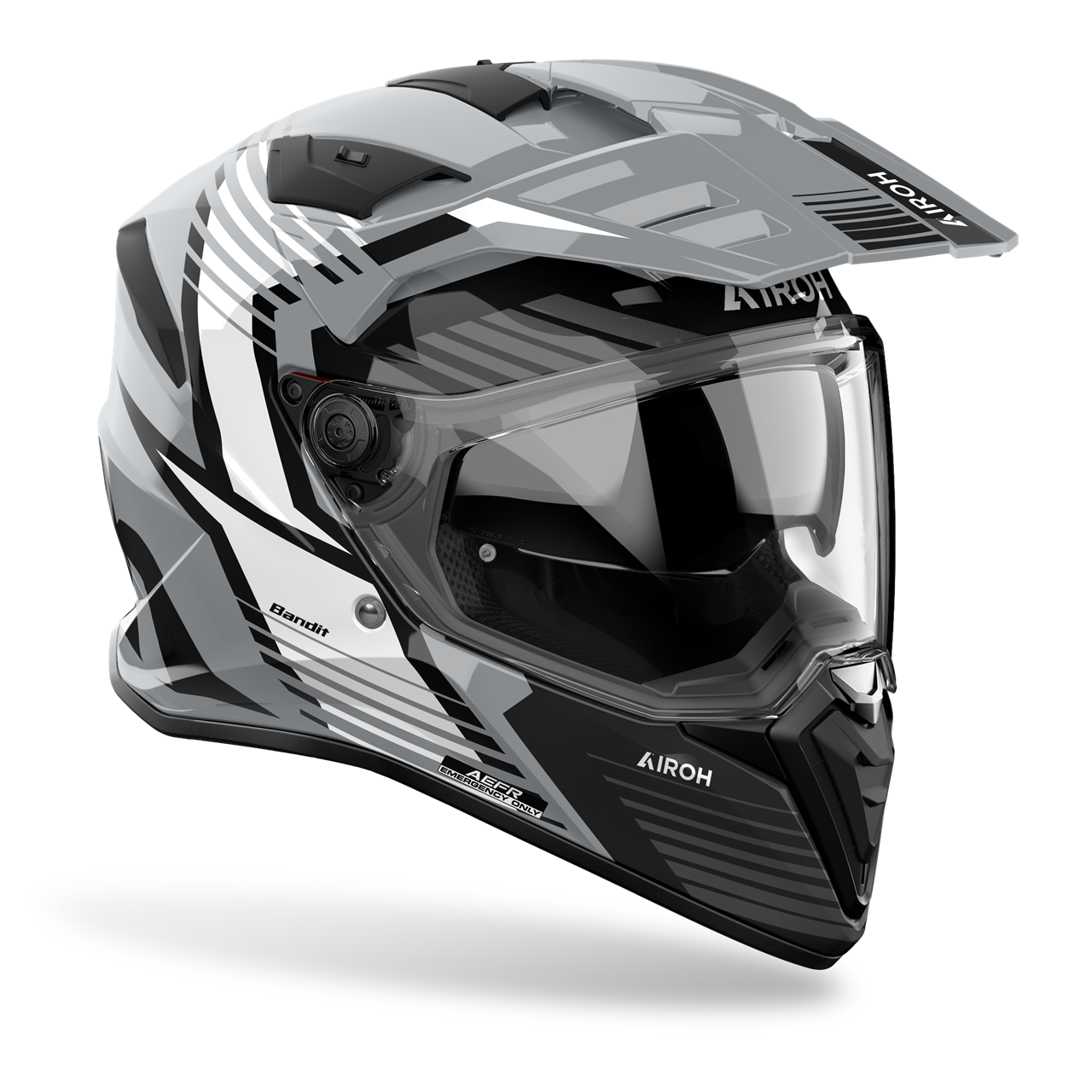 Capacete BANDIT SPICY Cinza AIROH | Capacete Integral
