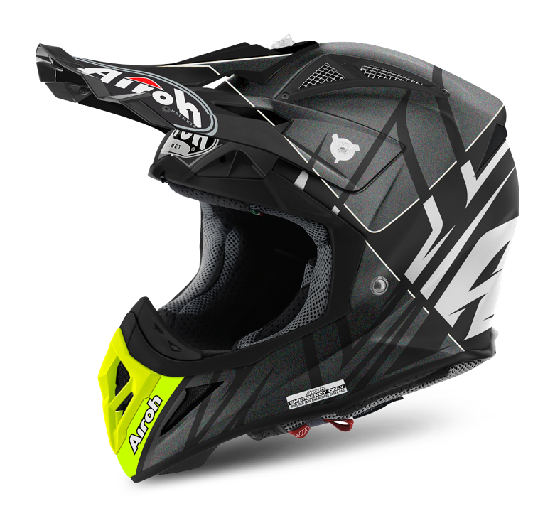 AIROH Capacete AVIATOR 2.2 STYLING Branco Matt | Capacete Offroad