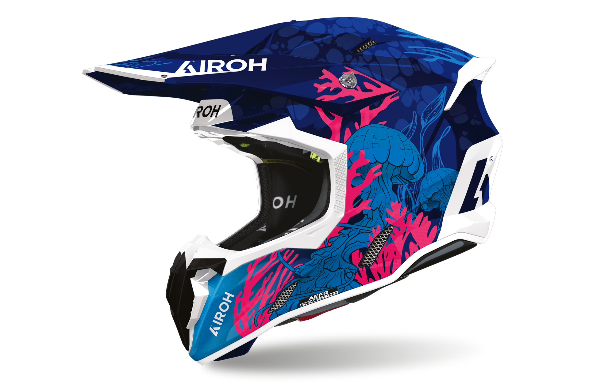 Capacete AIROH TWIST 3 UNDERWATER | Capacete Offroad