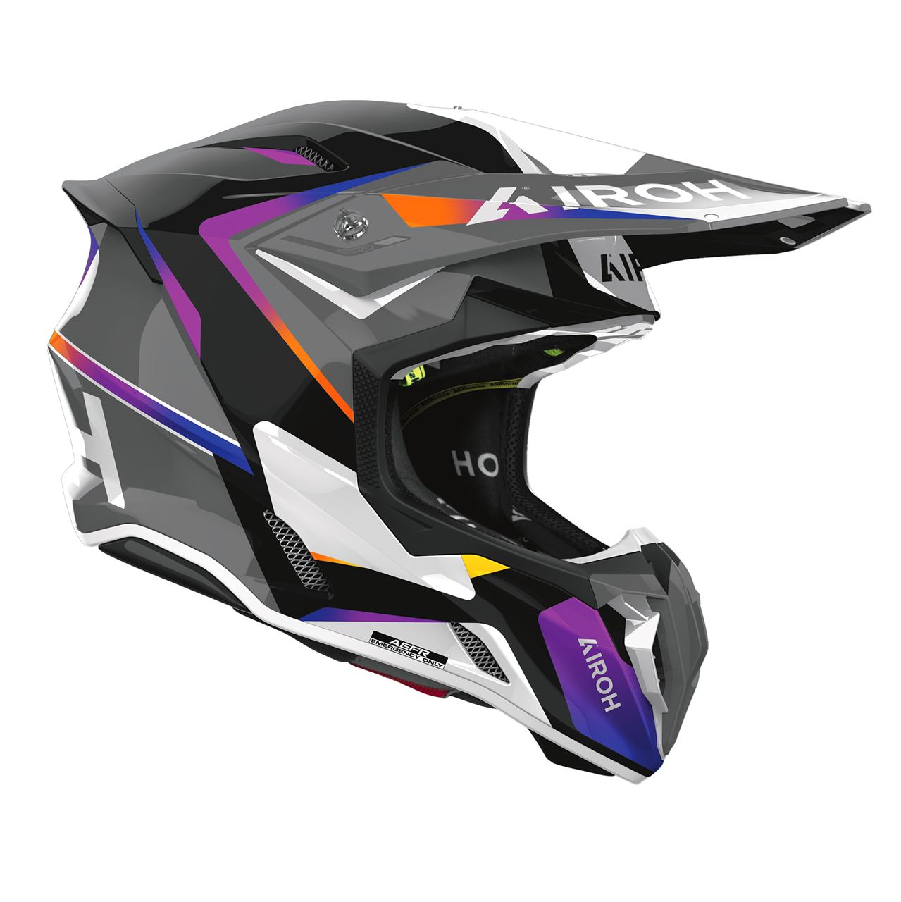 Capacete AIROH TWIST 3 HUSTLE Gloss | Capacete Offroad