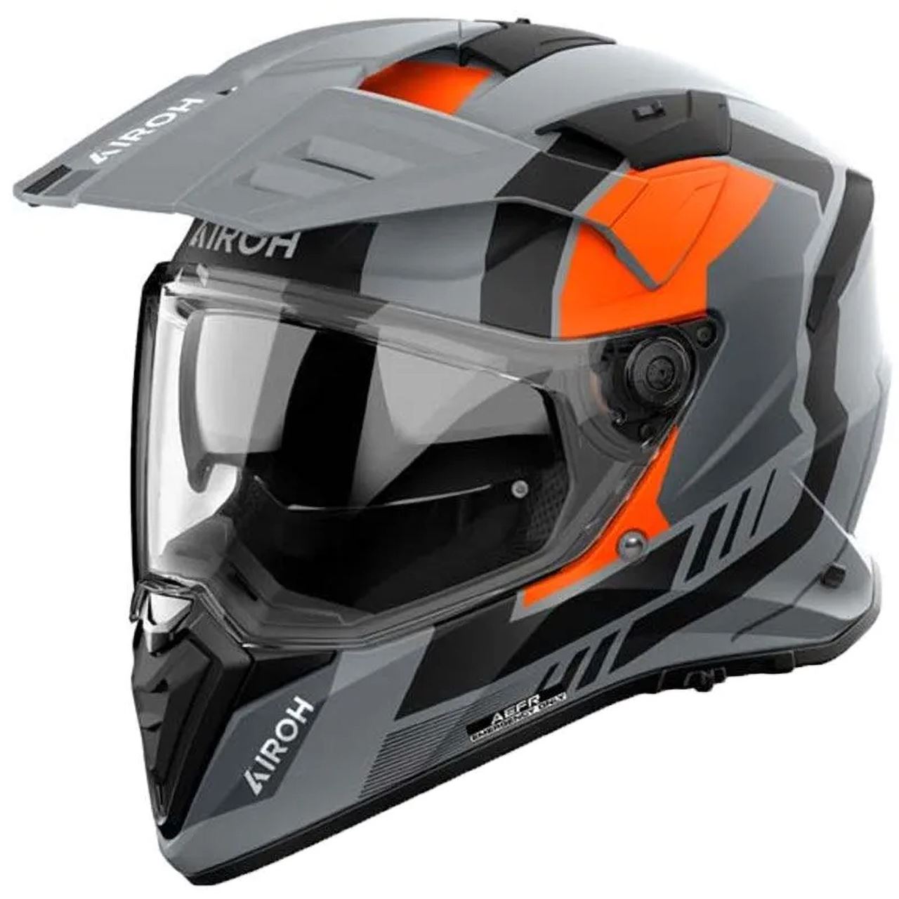 Capacete BANDIT HORN Laranja Matt AIROH | Capacete Integral