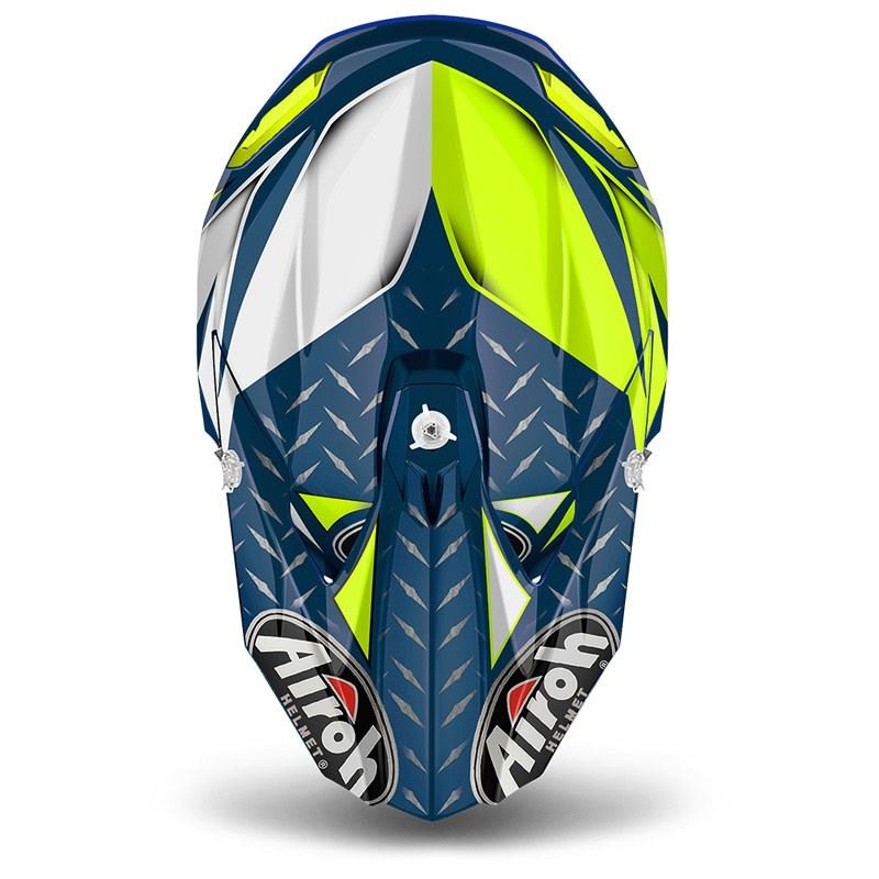 AIROH Capacete TWIST IRON Azul 2018 | Capacete Offroad