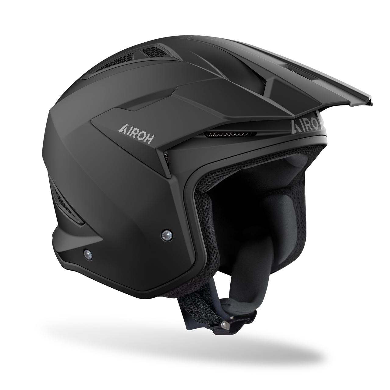 Capacete TRR II COLOR Preto Matt AIROH | Capacete Aberto