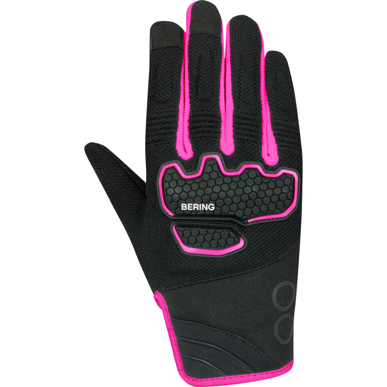 Luva BERING Lady BREEZE Preto/ Rosa | Luvas