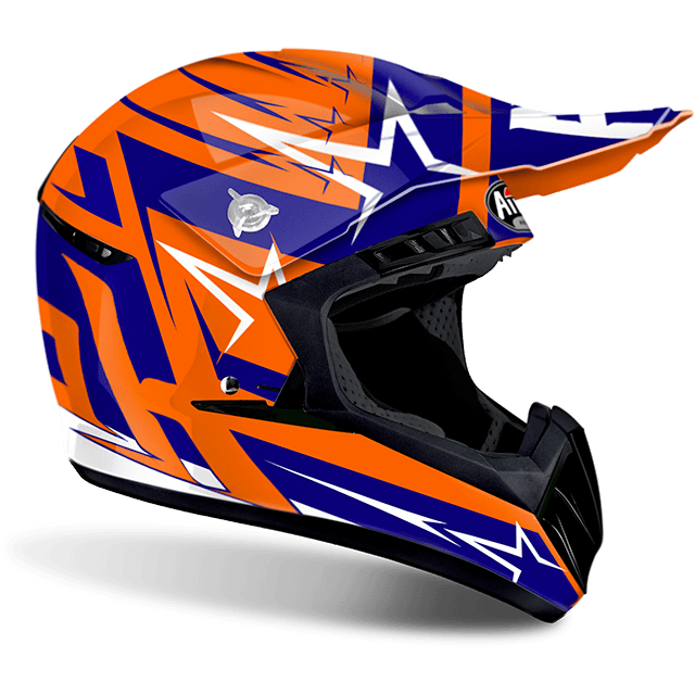 AIROH Capacete SWITCH STARTRUCK Azul AIROH | Capacete Offroad