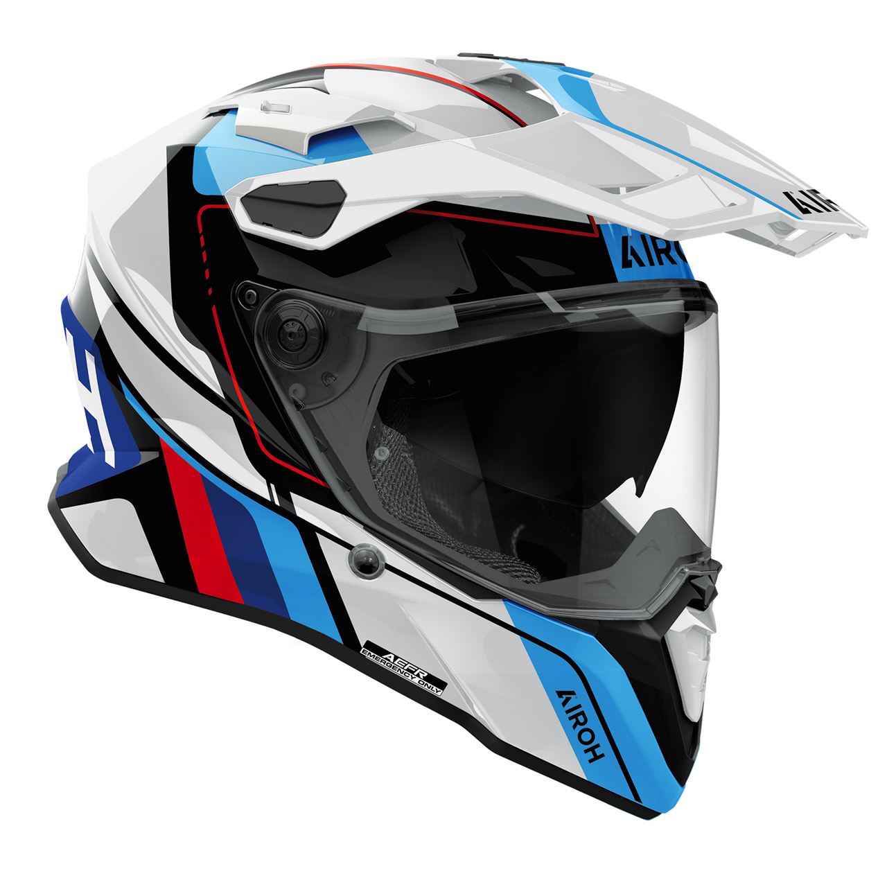 Capacete AIROH COMMANDER 2 SKIP Branco Gloss | Capacete Integral