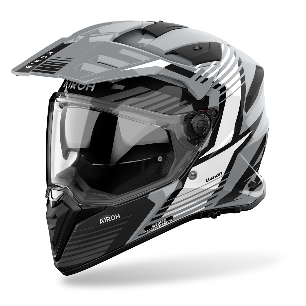 Capacete BANDIT SPICY Cinza AIROH | Capacete Integral