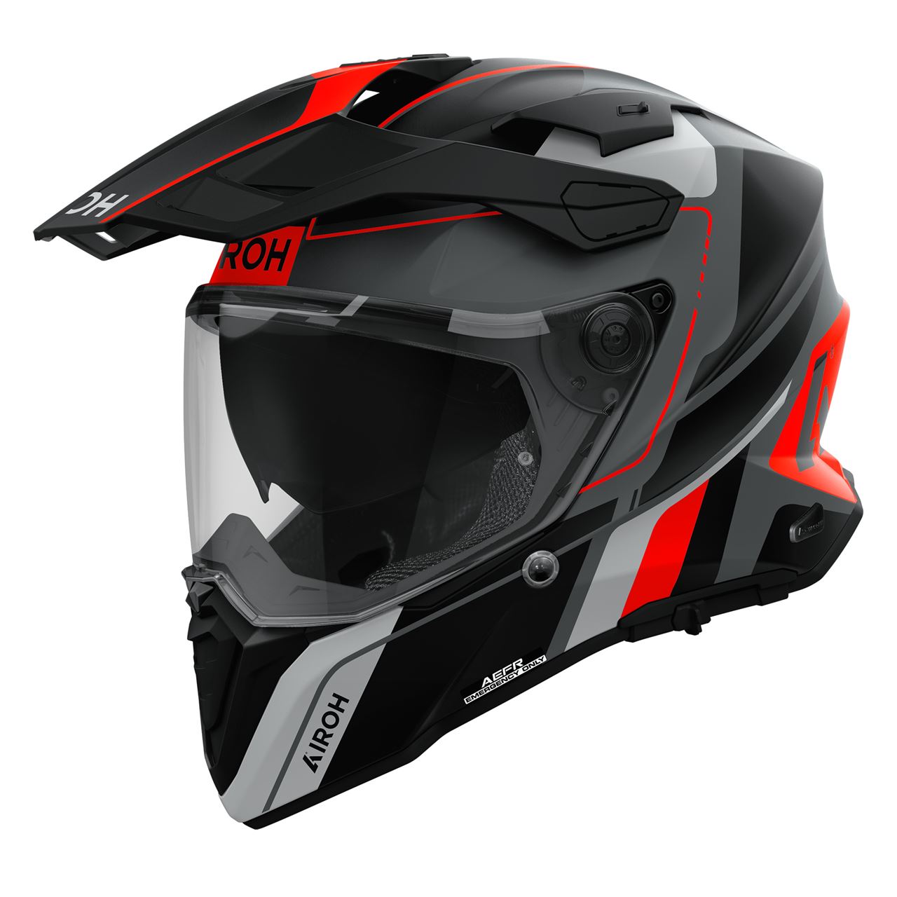 Capacete AIROH COMMANDER 2 SKIP Laranja Mate | Capacete Integral