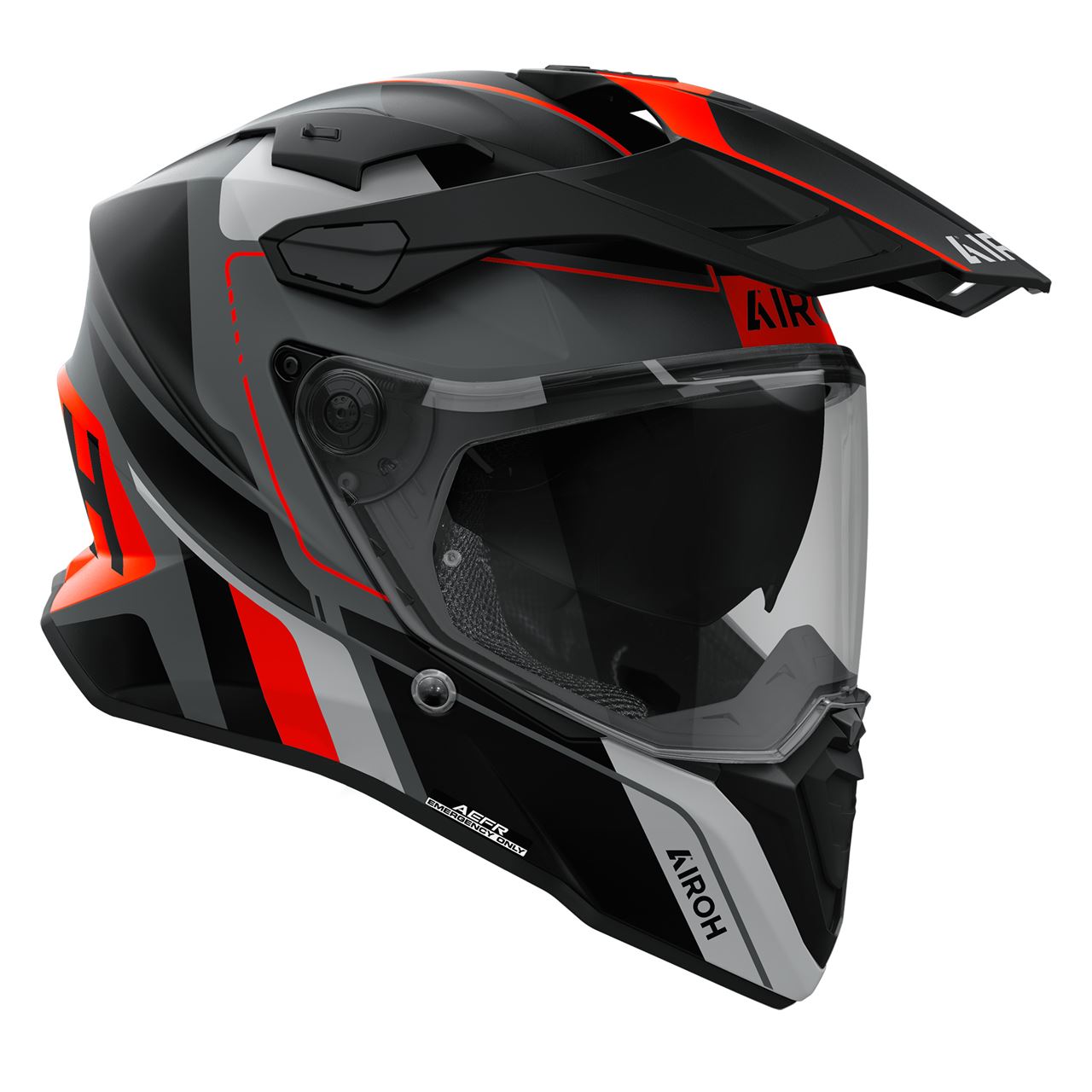 Capacete AIROH COMMANDER 2 SKIP Laranja Mate | Capacete Integral