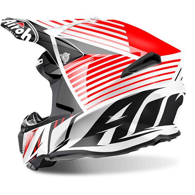 AIROH Capacete TWIST STRANGE Vermelho | Capacete Offroad