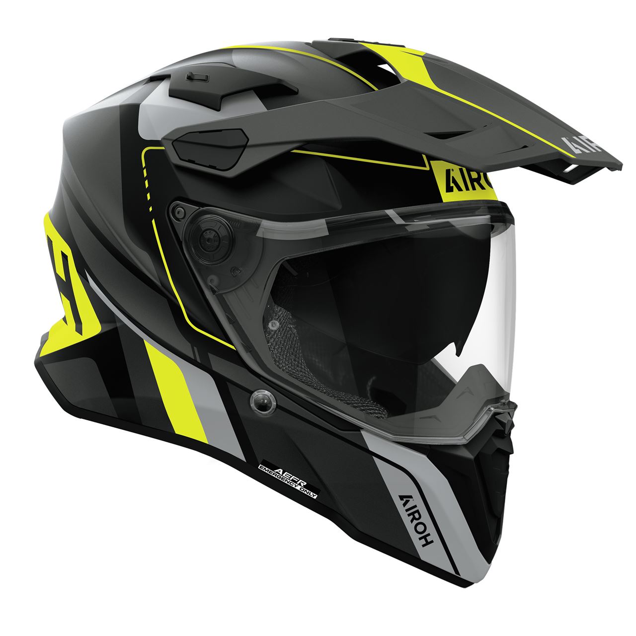 Capacete AIROH COMMANDER 2 SKIP Amarelo Mate | Capacete Integral