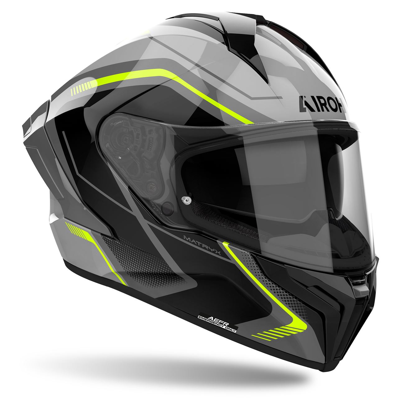 Capacete MATRYX WIDE Amarelo Gloss AIROH | Capacete Integral