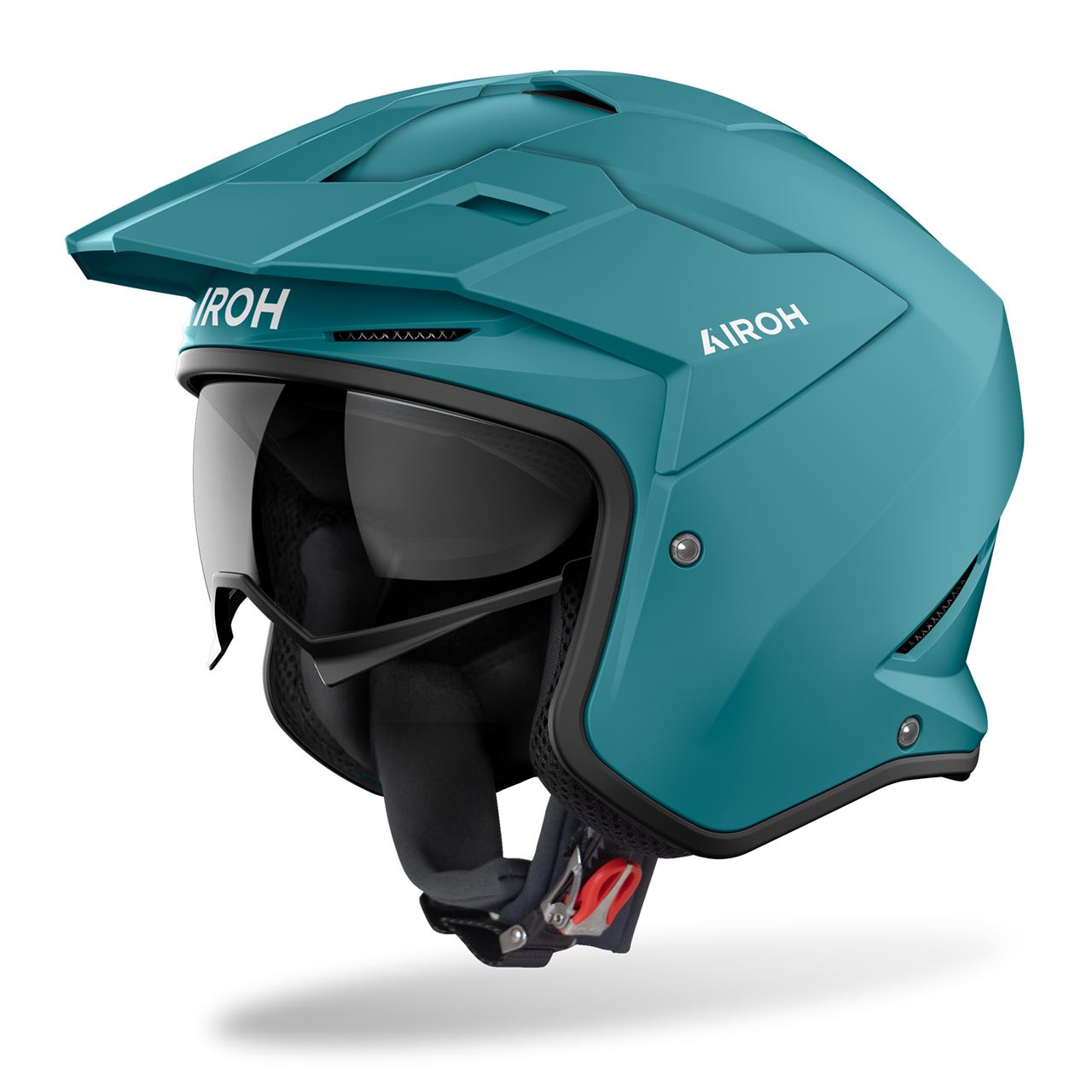 Capacete KOMBAKT COLOR PETROL Verde Matt AIROH | Capacete Aberto