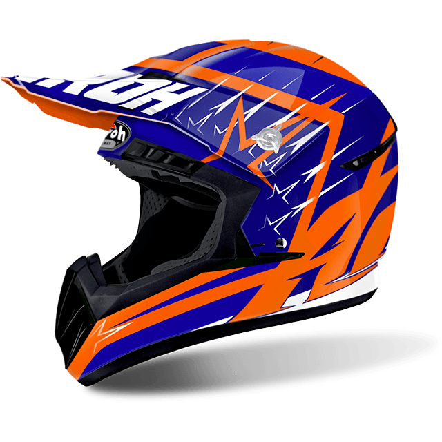 AIROH Capacete SWITCH STARTRUCK Azul AIROH | Capacete Offroad