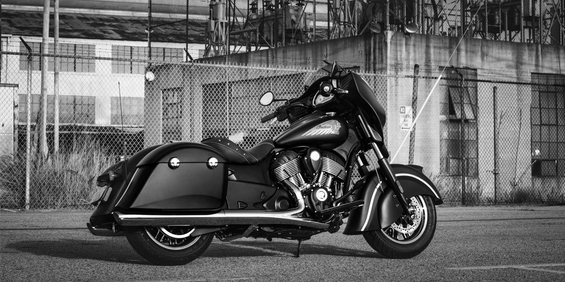 indian dark horse bagger