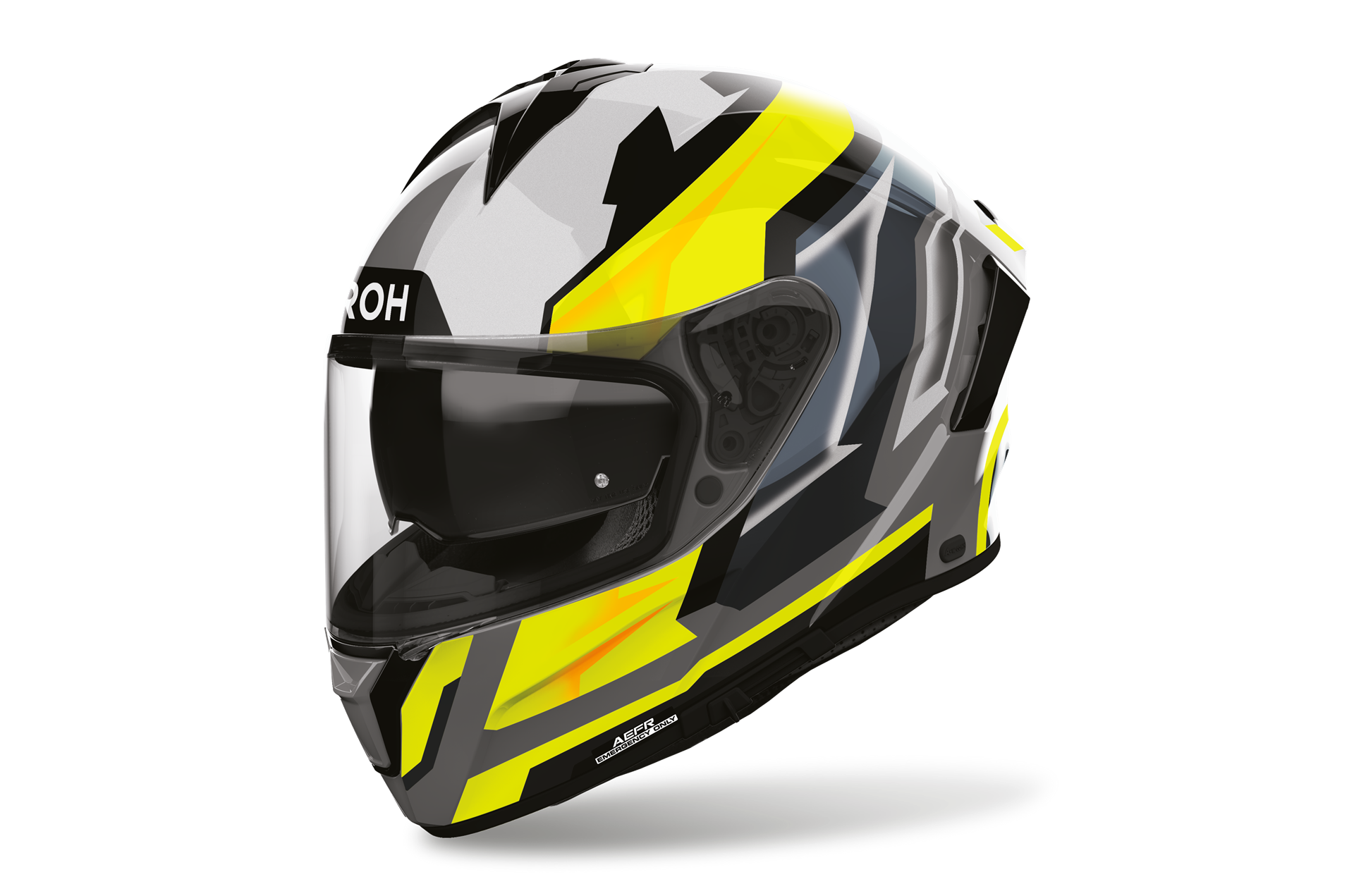 Capacete AIROH SPARK 2 BLADE Amarelo | Capacete Offroad