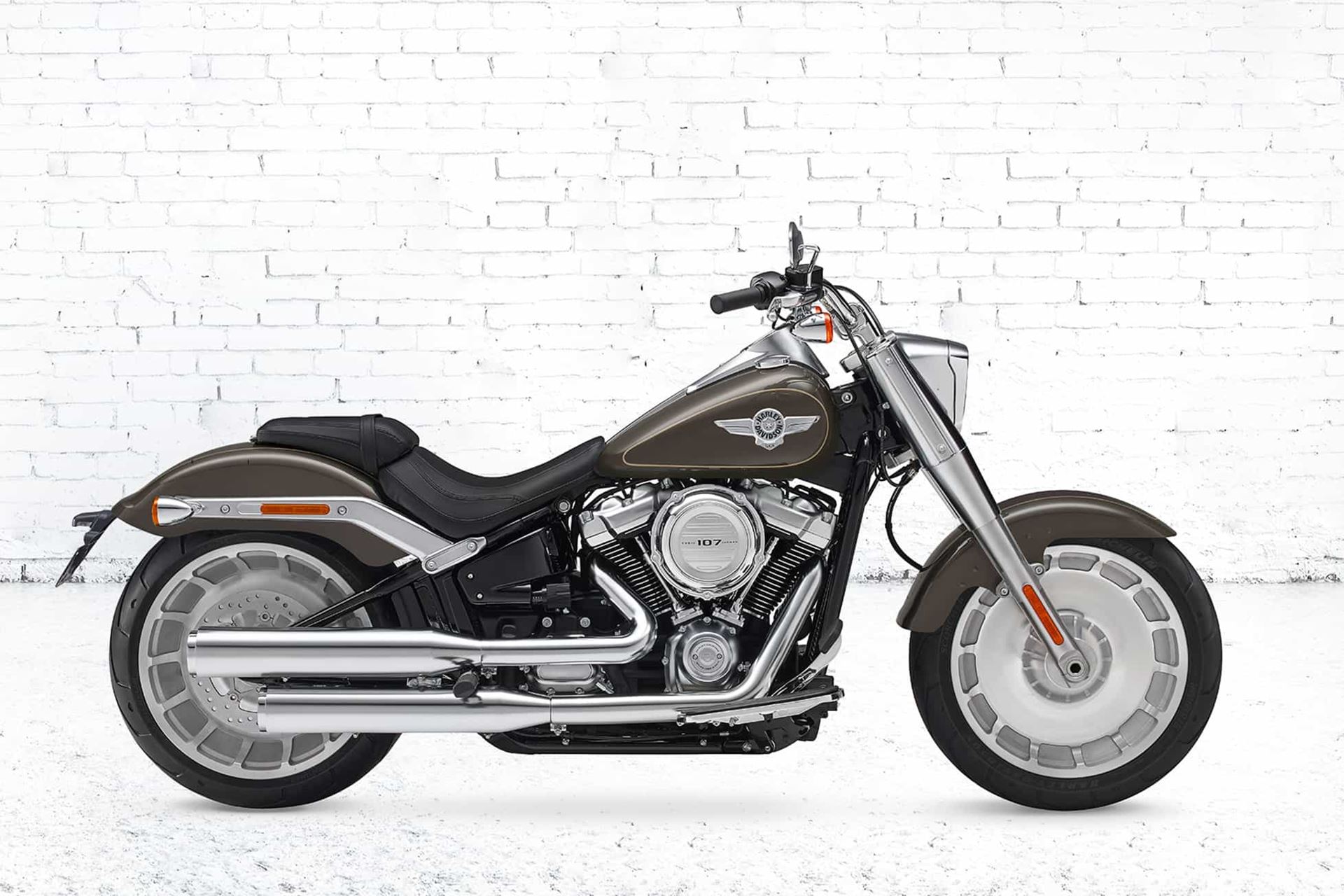 Harley Davidson Fat Boy 114 Moto Softail Andar De Moto