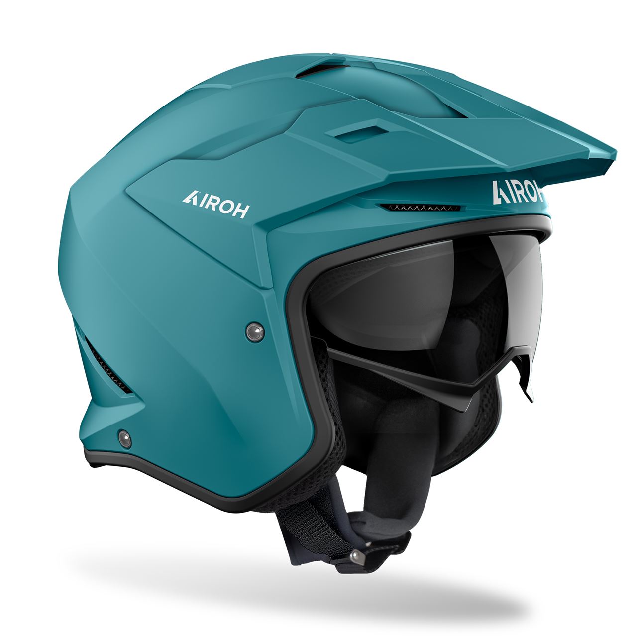 Capacete KOMBAKT COLOR PETROL Verde Matt AIROH | Capacete Aberto
