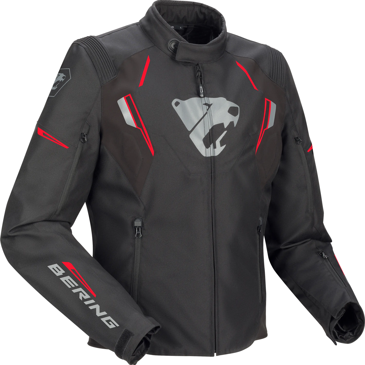 Blusão BERING THUNDER Preto/Cza/Verm | Blusões