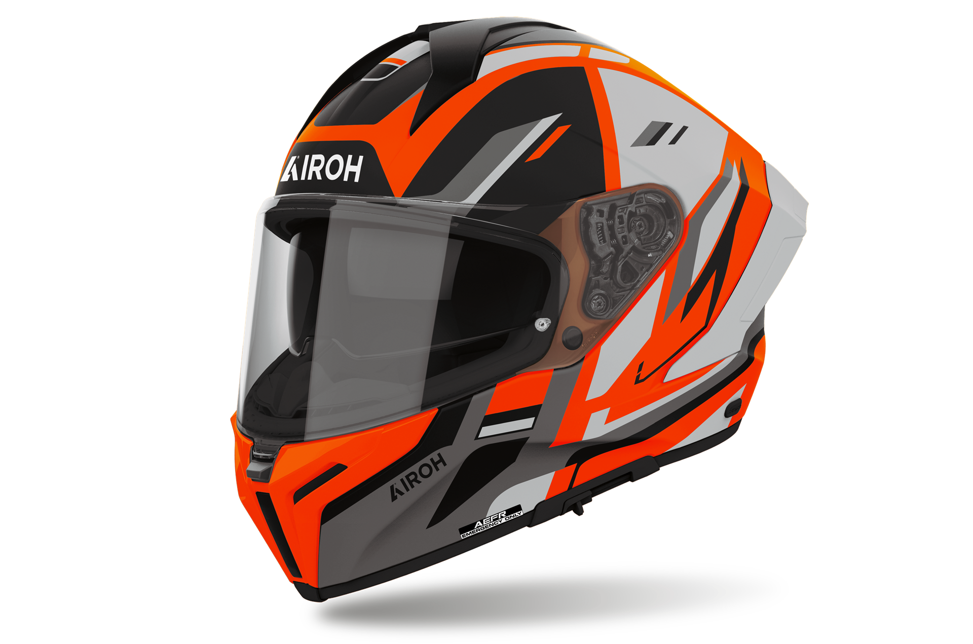 Capacete AIROH MATRYX SENTRY Laranja Mate | Capacete Integral