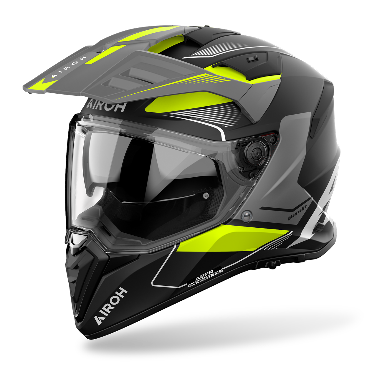Capacete BANDIT TUNE Amarelo Matt AIROH | Capacete Integral
